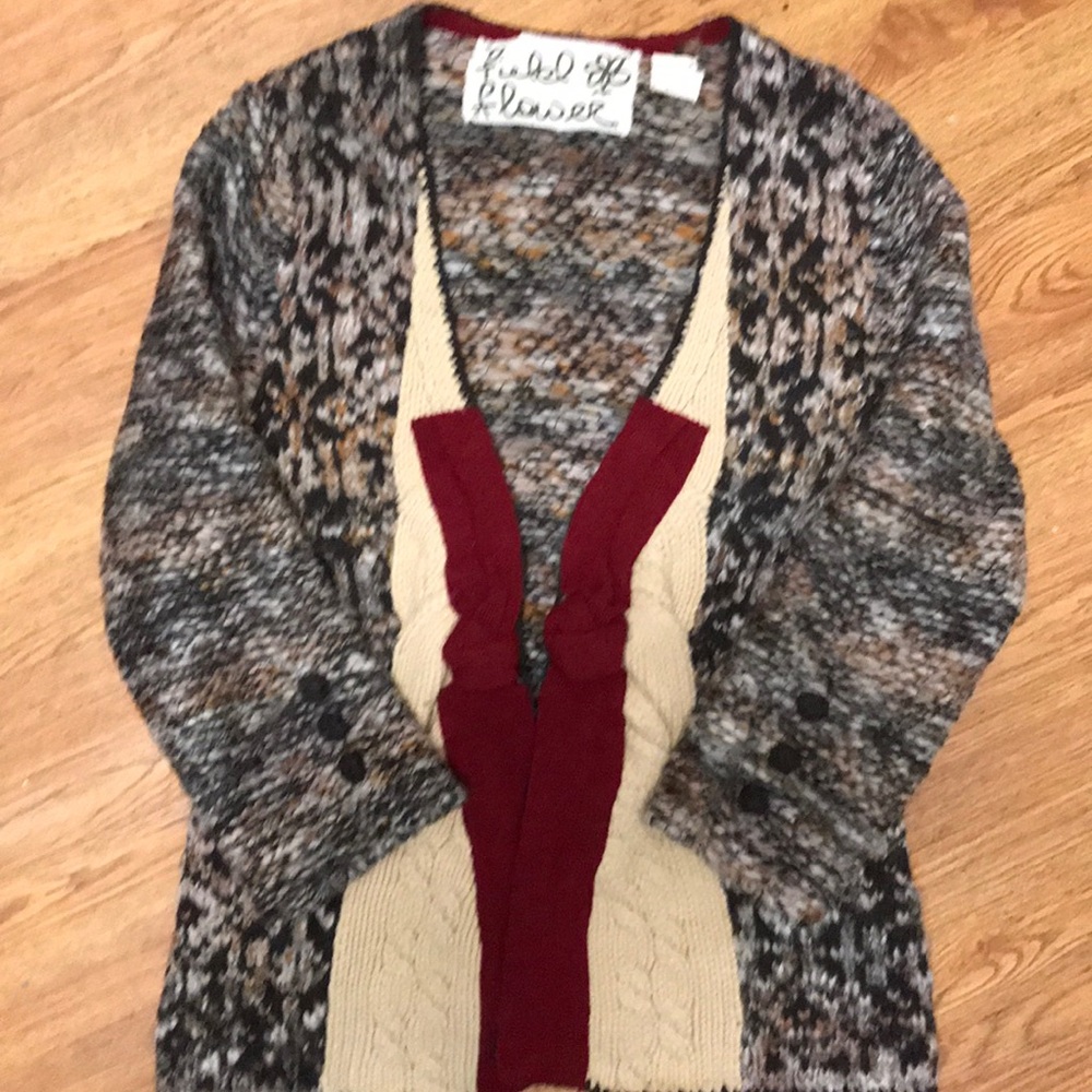 FIELD FLOWER Sweater  By Anthropology